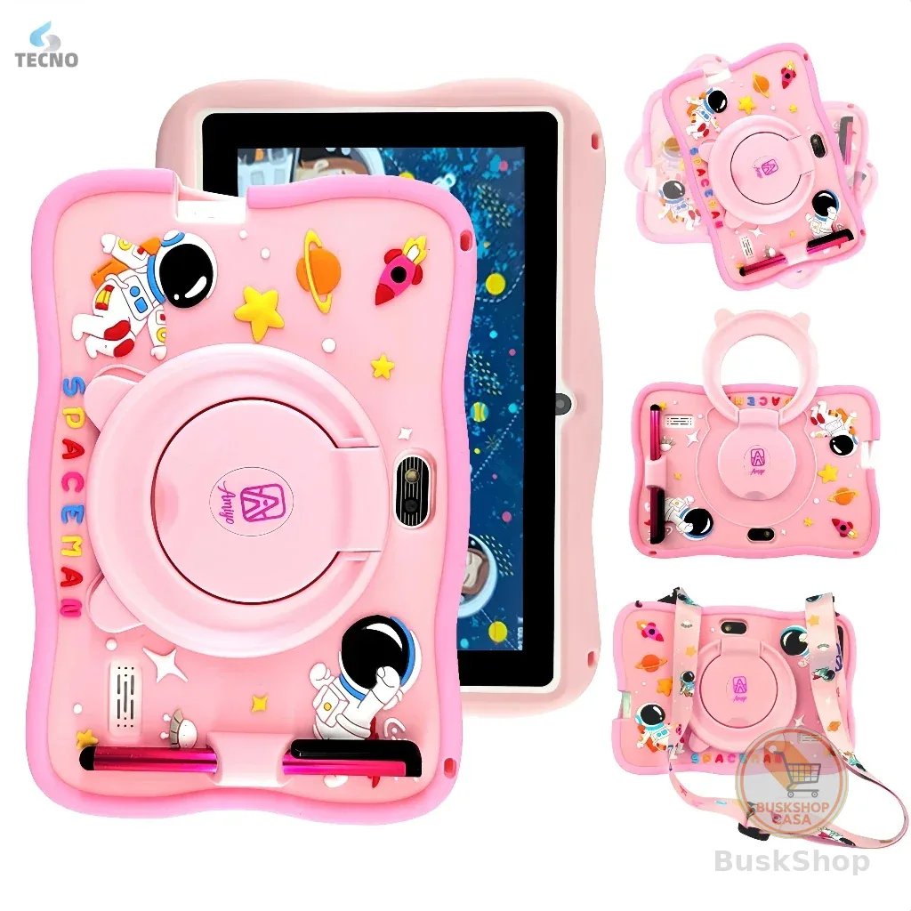 Tablet Infantil Kids 7 Polegada com wifi bluetooth Android Super Resistente Smart