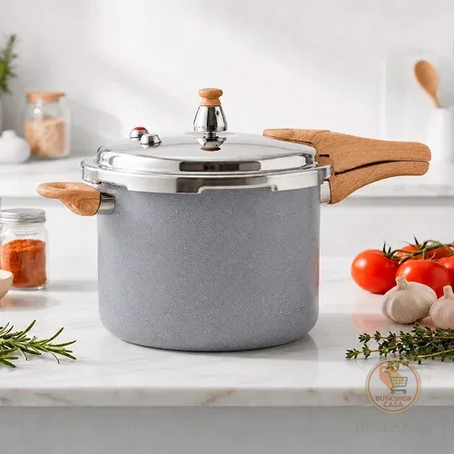 Panela De Pressão Indução Ecoglide 4,2l Grafite Tuut Grafito
