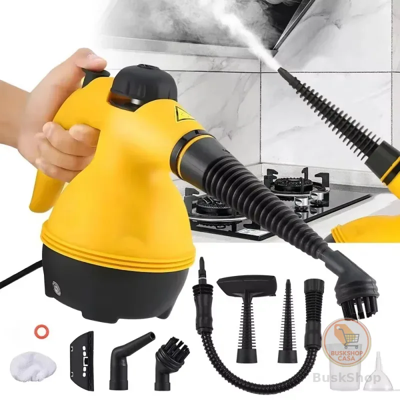 Limpador a Vapor Doméstico Multifuncional Portátil – Cozinha Banheiro Piso Sofá-110V