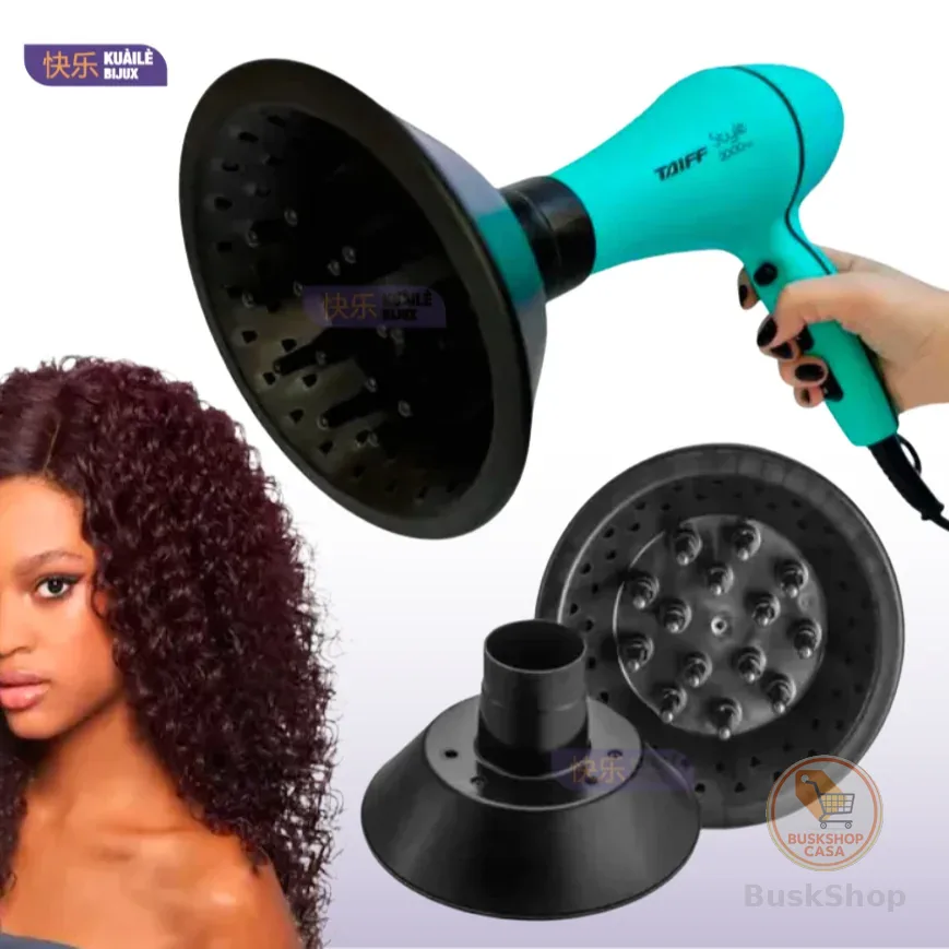 Difusor de Cachos Ar Universal para Secador de Cabelo