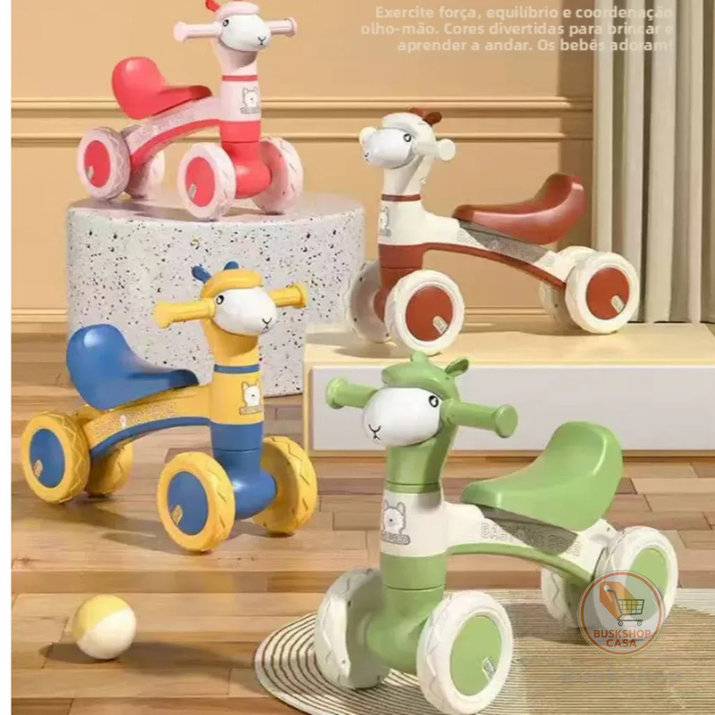 Motocicleta infantil de quatro rodas com luzes e música--3601