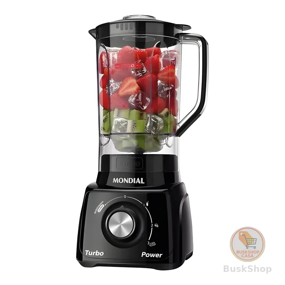 Liquidificador Mondial L‑99 Turbo 550 W 3 Velocidades