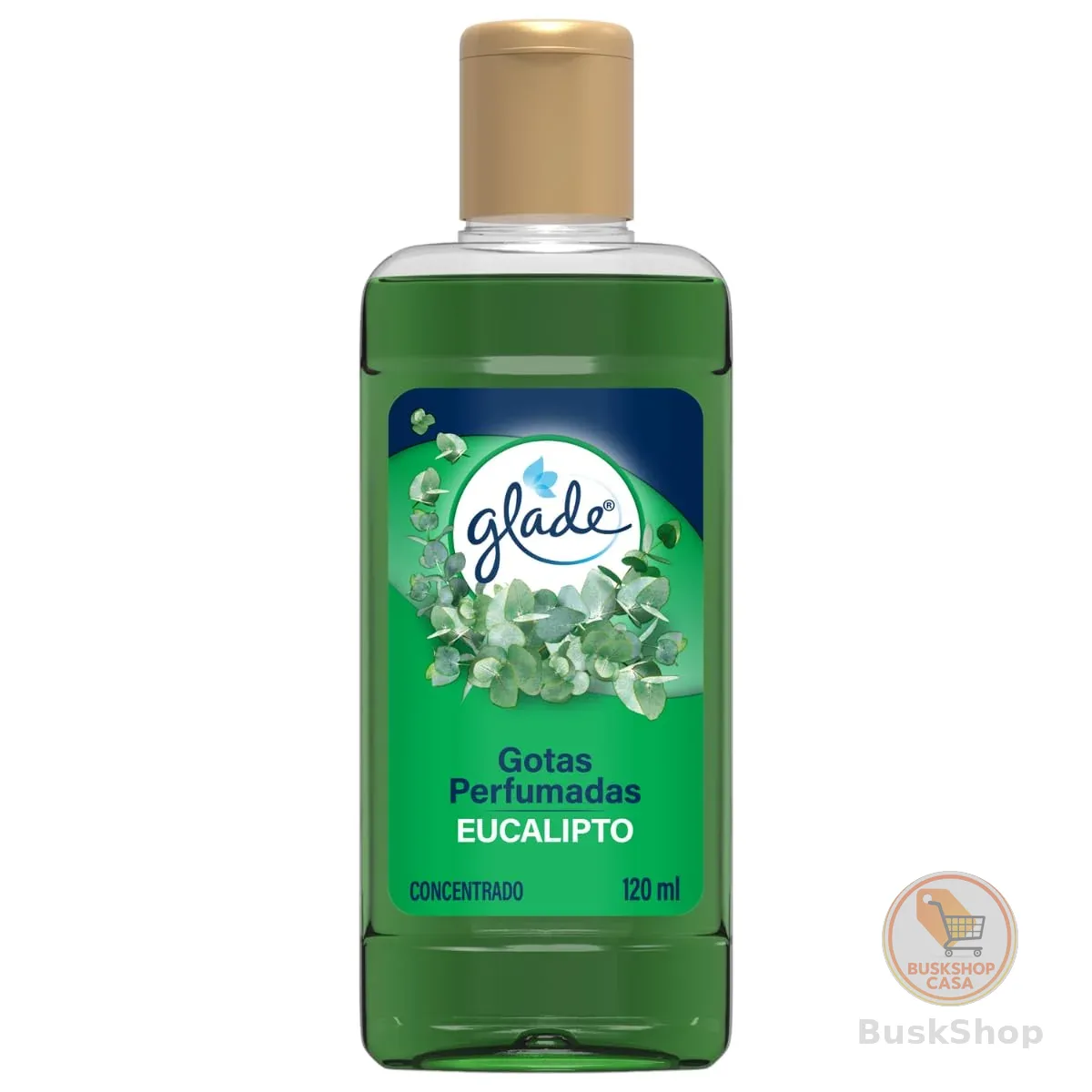 Glade Limpador Perfumado Concentrado Eucalipto, Gotas Perfumadas 120ml