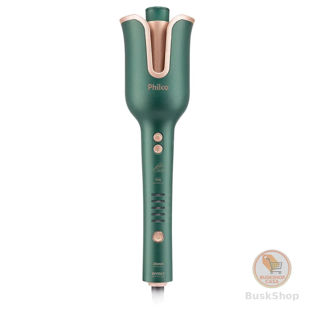 Cacheador Philco 25mm Rotação Automática Bivolt PEC16VD