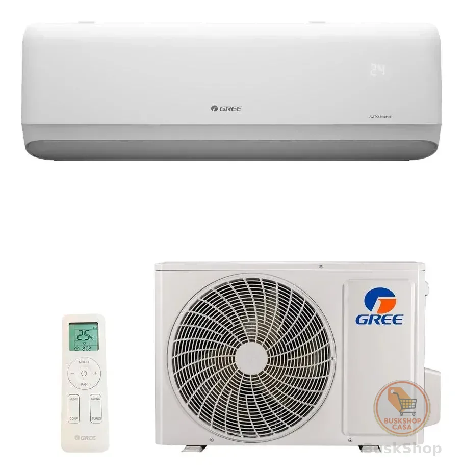 Ar condicionado Split Hi Wall Gree G-Side Auto Inverter 12.000 Btus Frio 220V R-32