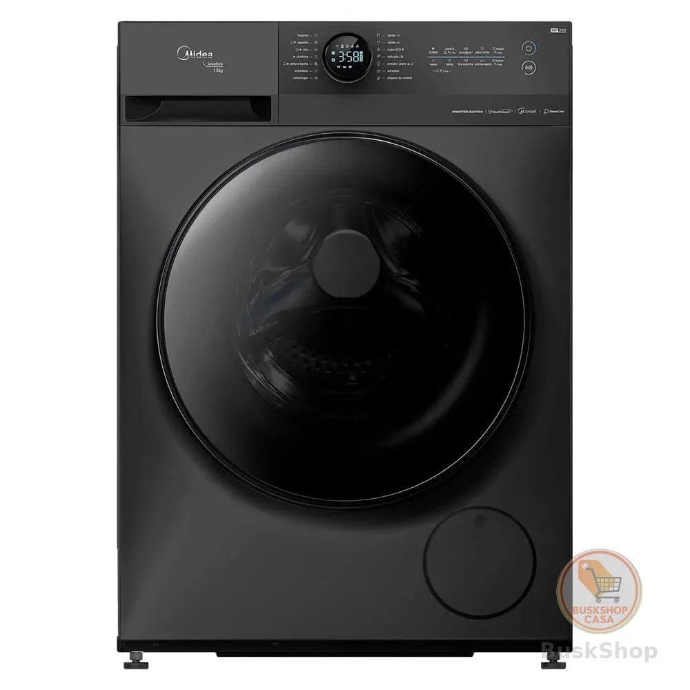 Lavadora Midea HealthGuard Smart 13kg Titanium 127V
