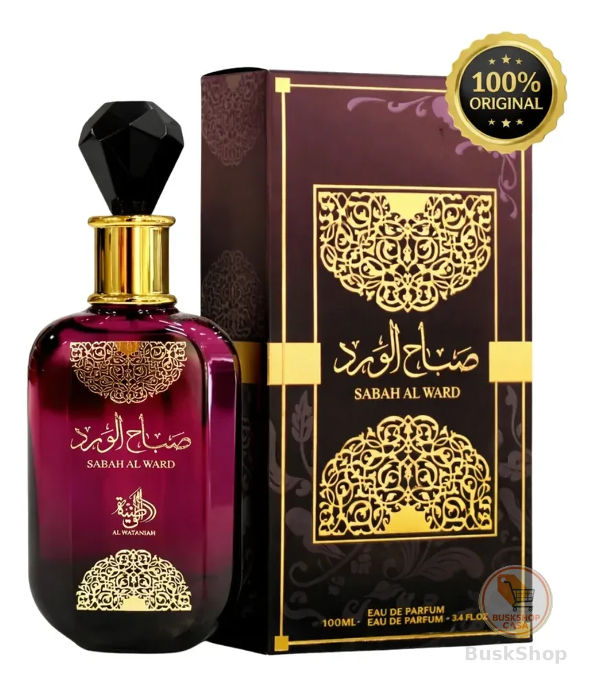 Perfume Arabe Feminino Al Wataniah Sabah Al Ward Edp 100ml