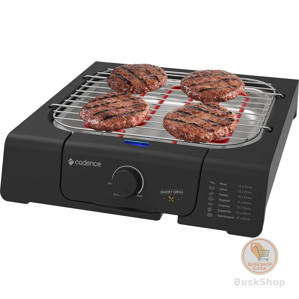 Churrasqueira Elétrica Cadence Short Grill