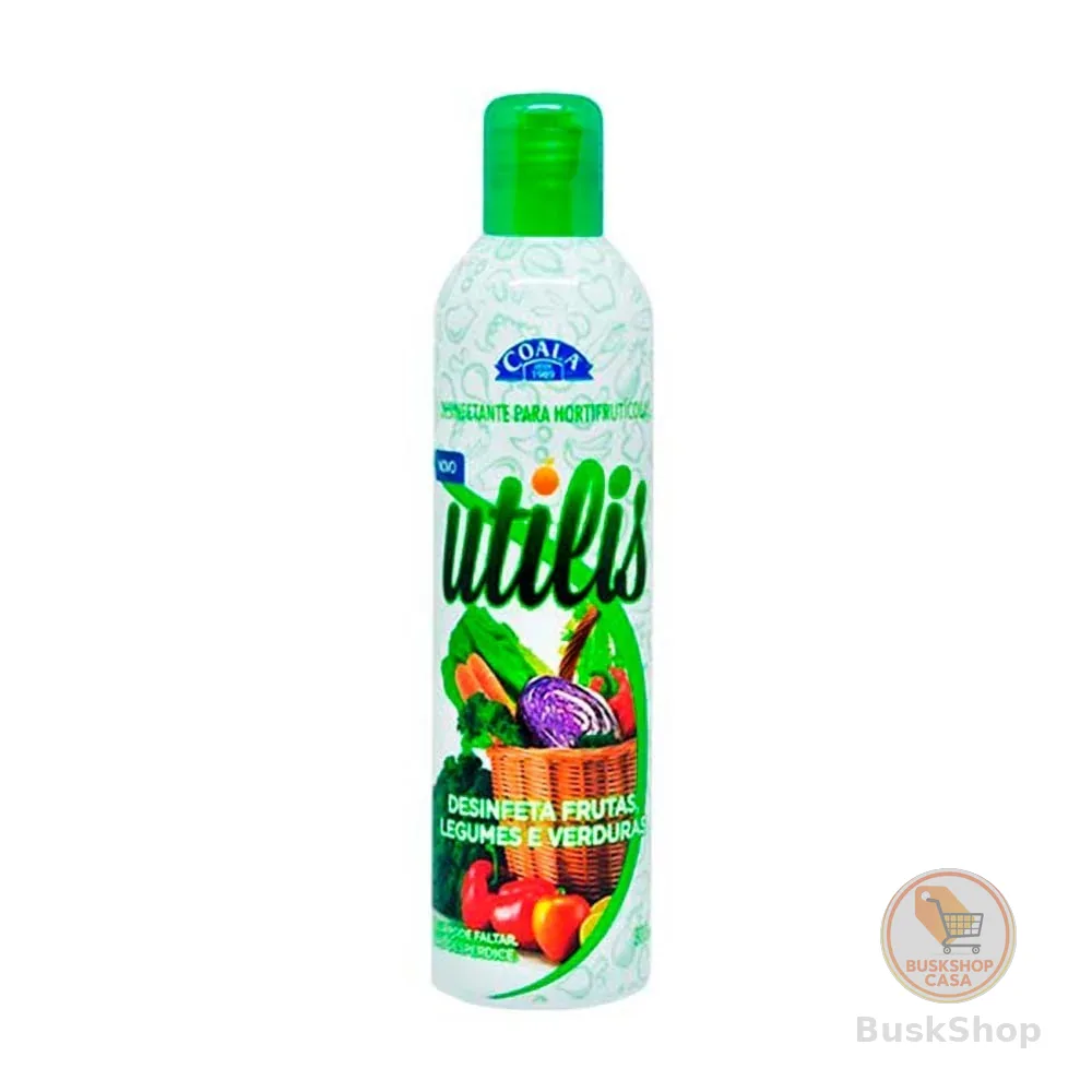 Coala Desinfetante de Hortifrutícolas Utilis 300 ml