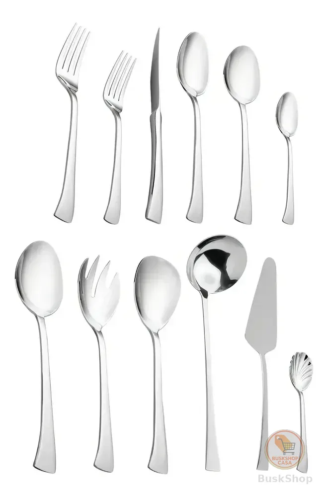 Faqueiro 54 Peças Berna Aço Inox - Wolff