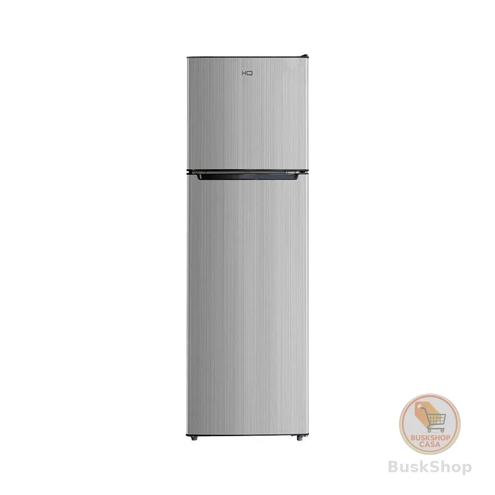 Geladeira Refrigerador HQ Defrost 290 Litros Preto/Cinza HQ-290RDF 127V