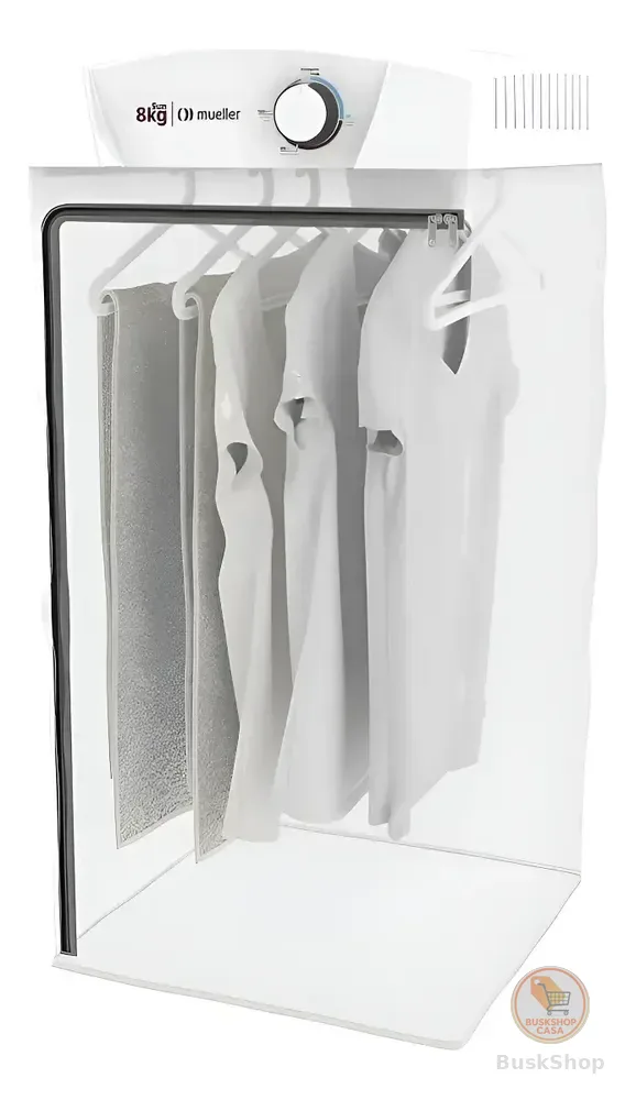 Secadora De Roupas Sun De Parede 8 Kg Branca Mueller 220v Branco 220v
