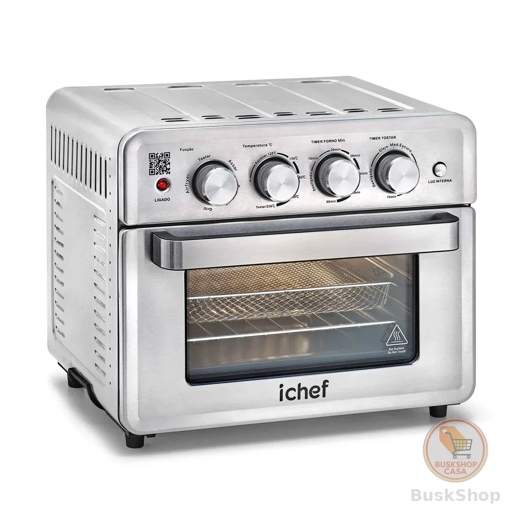Airfryer + Forno Polishop Ichef Ovenfryer Max 26L