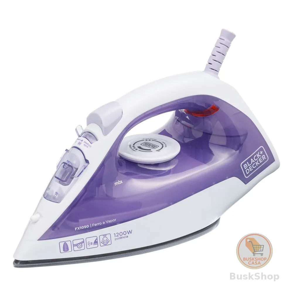 Ferro à Vapor BLACK+DECKER FX1050 Antiaderente 110V e 220V