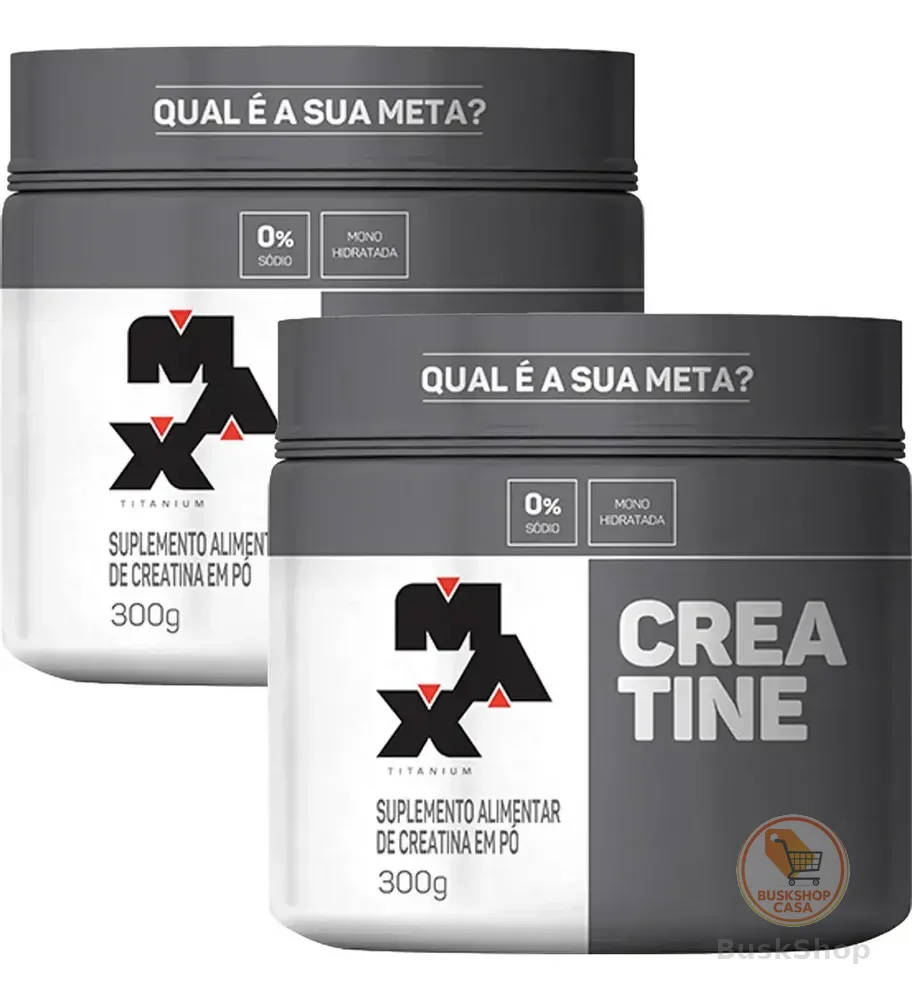 Combo/Kit 2x Creatina Monohidratada 300g Pó