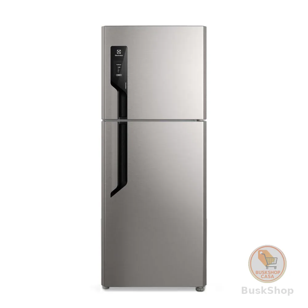 Geladeira Electrolux Frost Free 432L Efficient AutoSense Duplex Inox Look (TF70S)