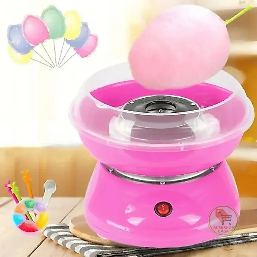 🍭 Máquina de Algodão Doce Elétrica Portátil 110V – Diversão Garantida em Festas e Eventos