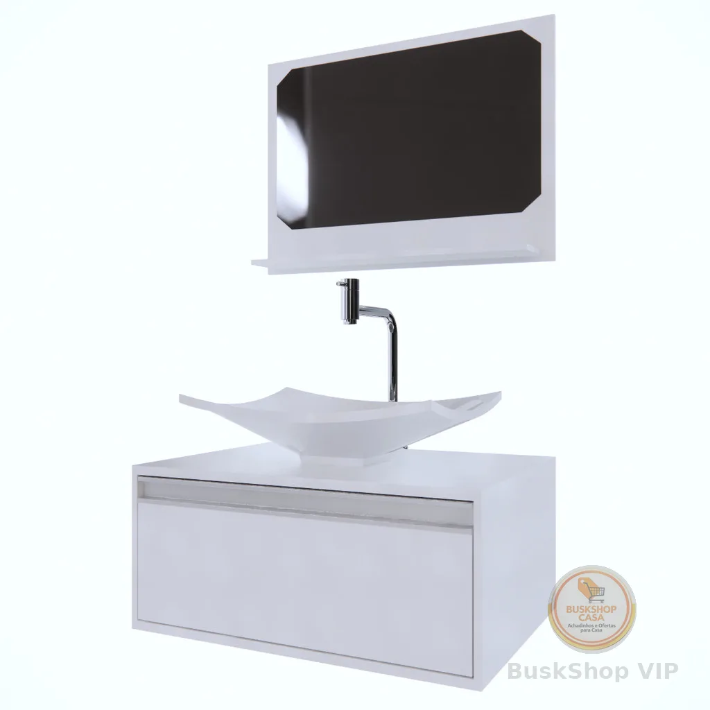 Gabinete Maranata 60 Branco + Kit Acessorios