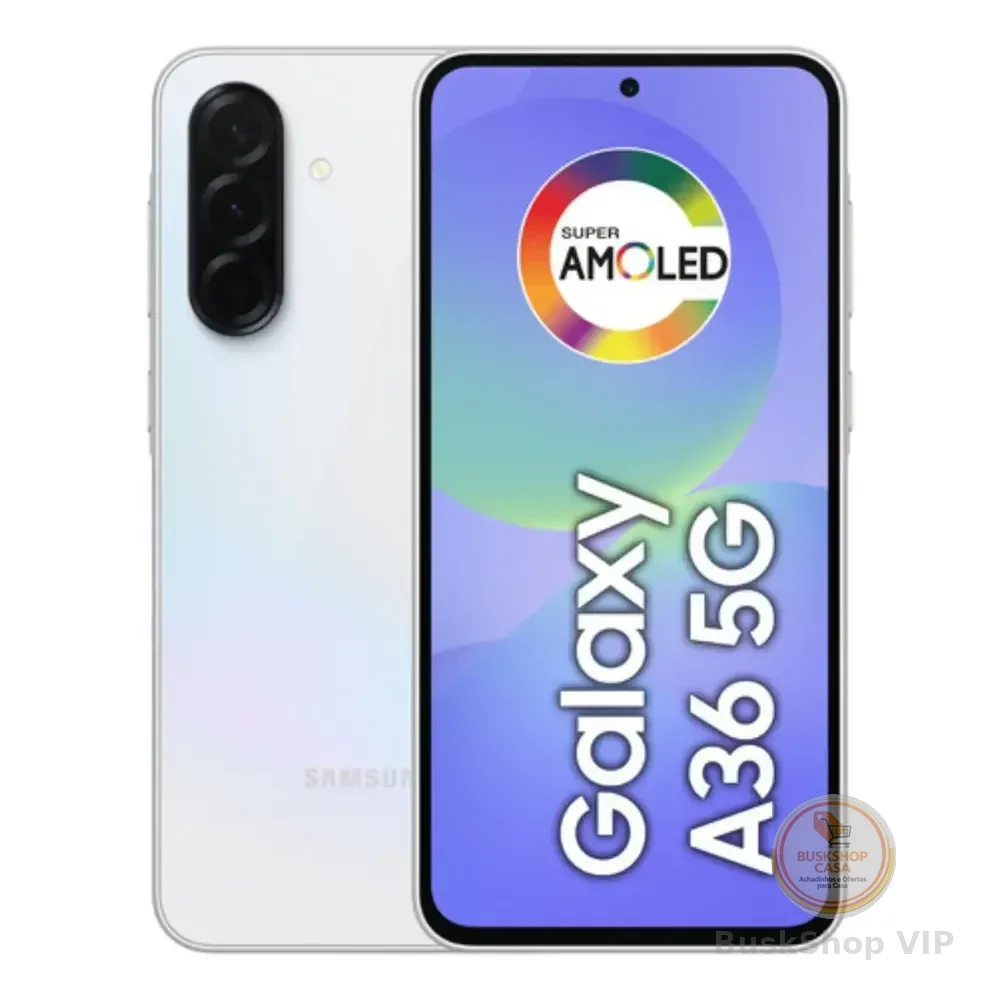 Celular Samsung Galaxy A36 5g 256gb 8gb Ram Branco