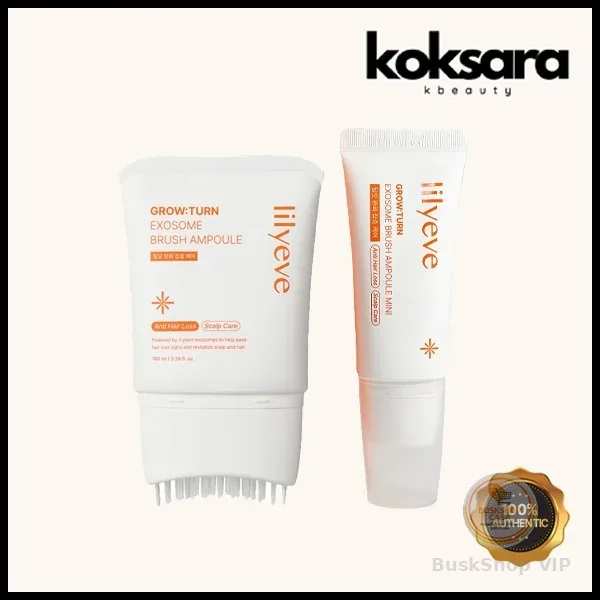 🛍 Lilyeve Grolw : Turn Exosome Brush Ampoule (30ml,100ml,30ml Before Renewal)