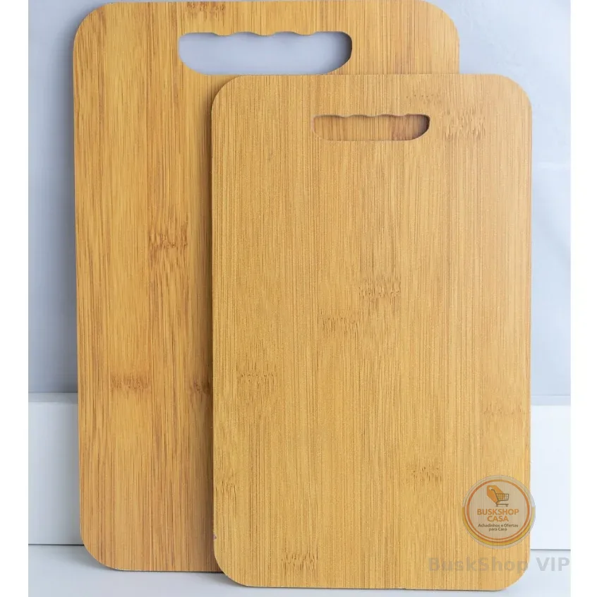 Conjunto 2 TABUA DE CORTE MDF RETANGULO TAMANHO 20 x 30 x 0,8cm. 16x26x0,8cm