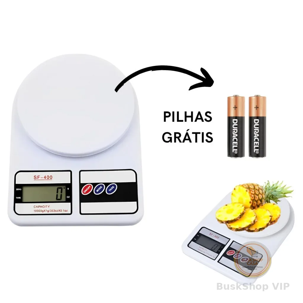 Balança Digital Cozinha 10Kg Balança de Precisão Digital Balança de Alimentos Cozinha