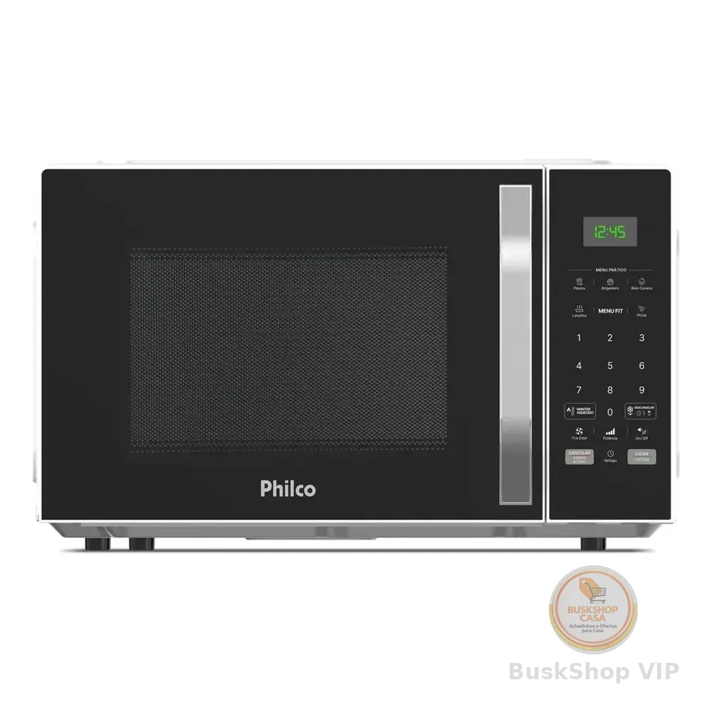 Micro-ondas 33l Philco Teclas Fáceis Limpa Fácil 1400w Pm36 220v