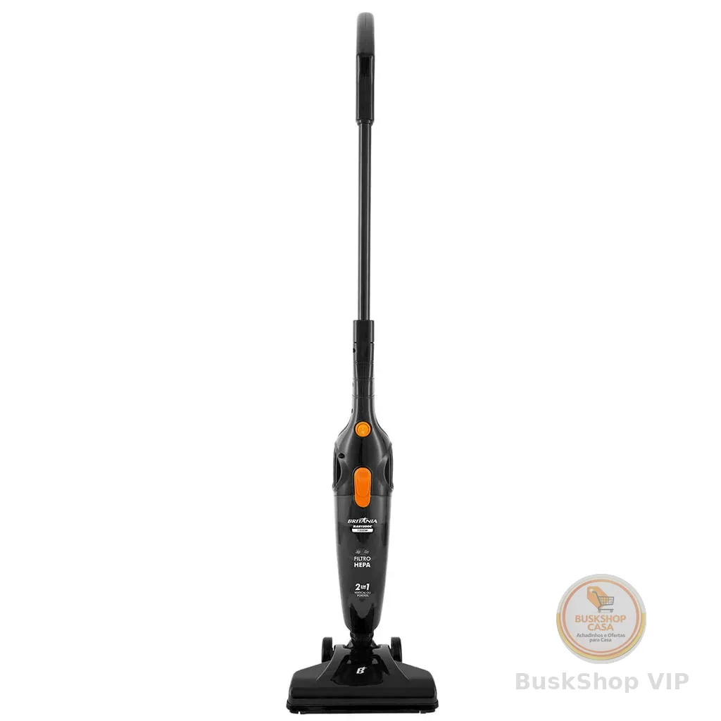 Aspirador de Pó Vertical Britânia 2 em 1 1200W BAS1200C