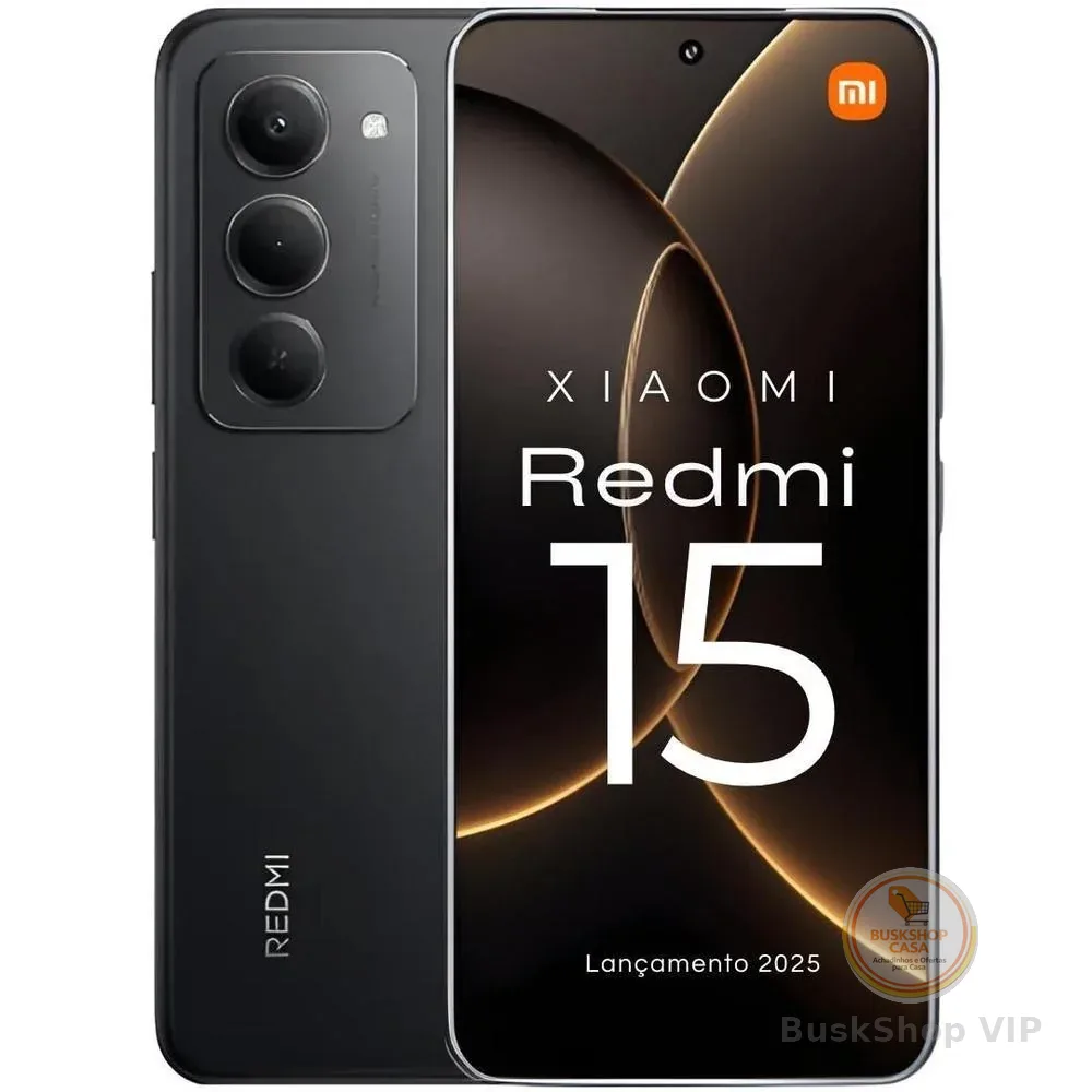 Celular Xiaomi Redmi 15 256gb / 128gb Versão Global Original Envio Imediato + de 660 vendas recentemente