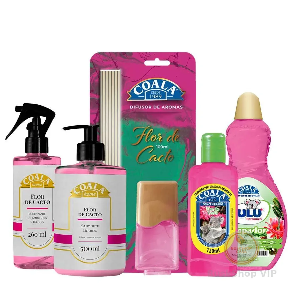 Kit Coala Flor de Cacto