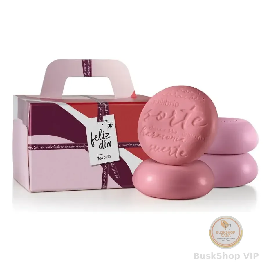 Natura Tododia Kit 4 Sabonetes Banho De Prosperidade 90gr