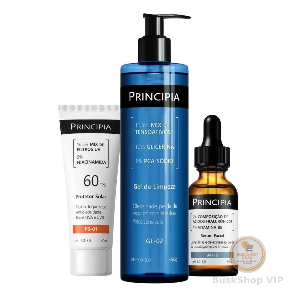 Principia Kit Primeira Rotina C/ Gl-02 + Ah-2 + Ps-01 Fps60