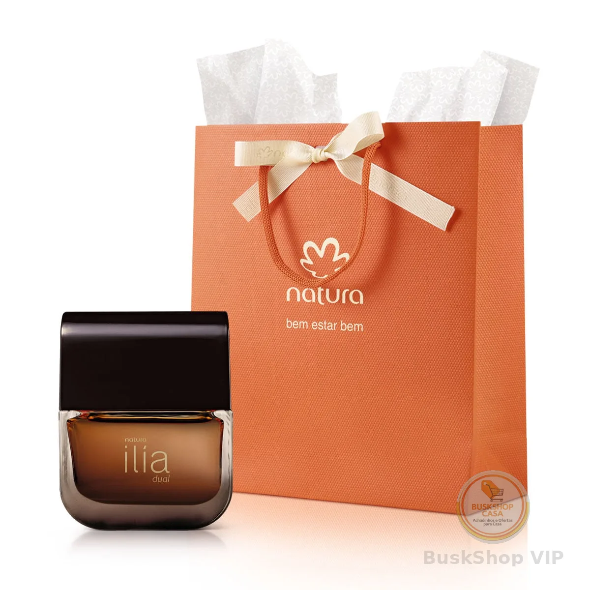 Presente Namorados Colônia Ilía Dual 50ml + Sacola