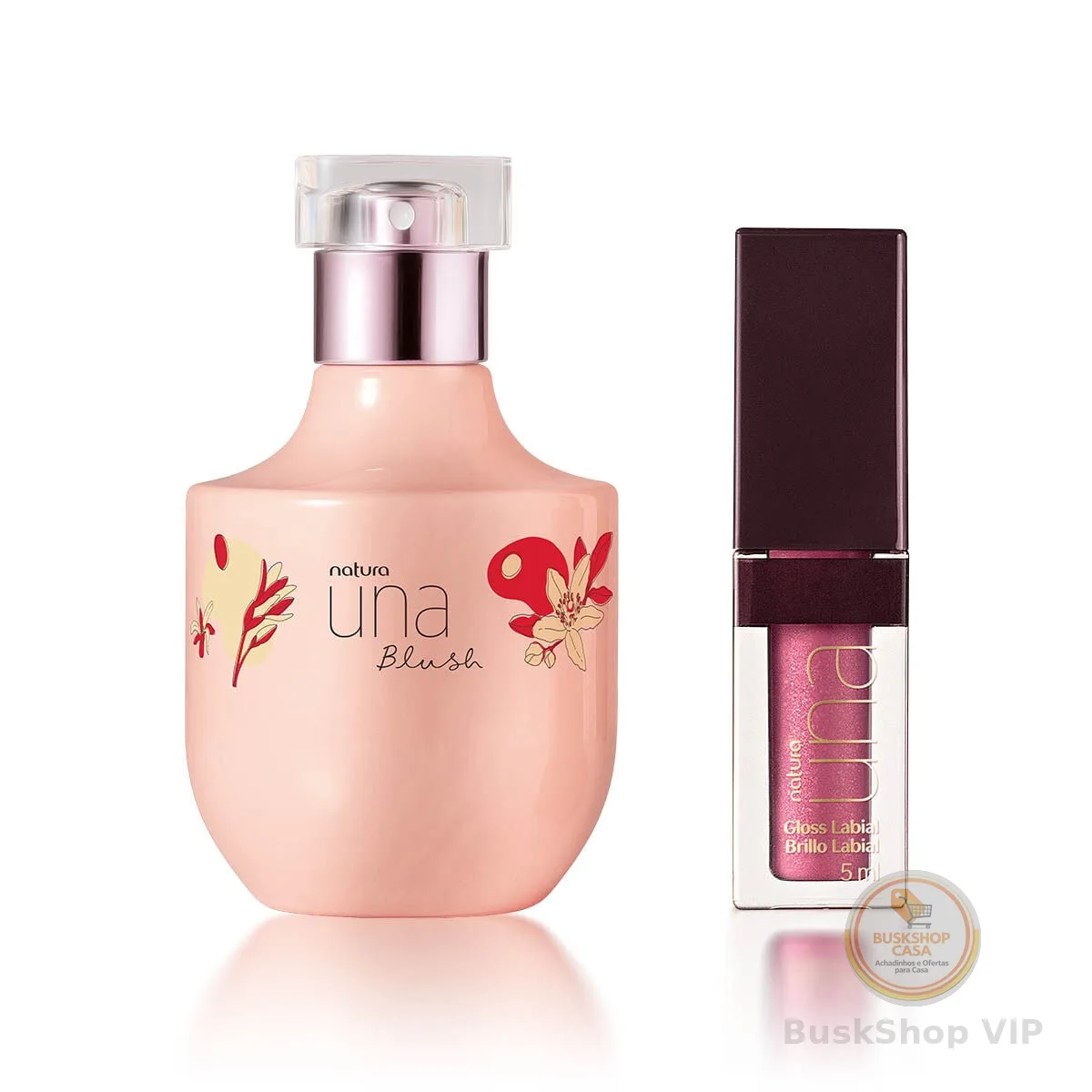 Kit Una Blush e Gloss