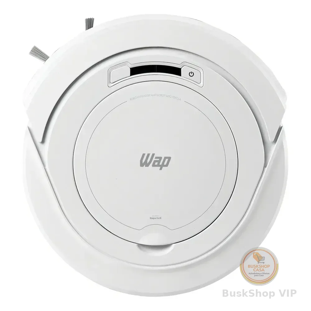 Robô Aspirador de Pó WAP ROBOT W90 PÉROLA Automático 3 em 1 +10 mil vendidos