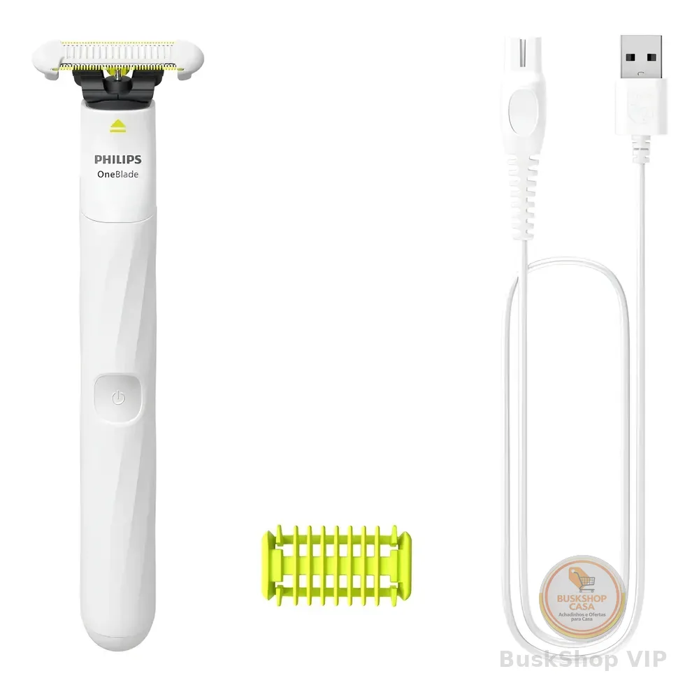 Aparador E Raspador Oneblade Intimate Qp1924/10 Philips Branco 127/220v
