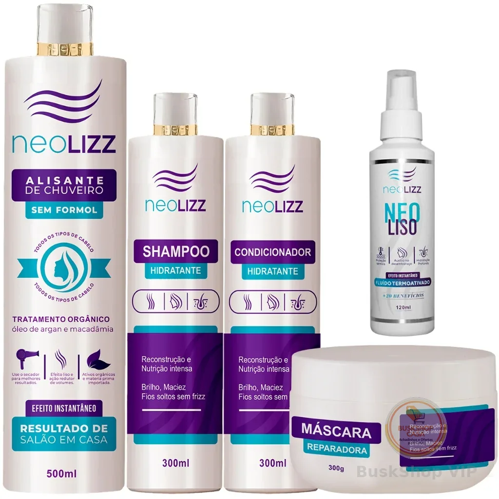 Kit Selagem + Kit Pós Química | Shampoo - Condicionador - Máscara