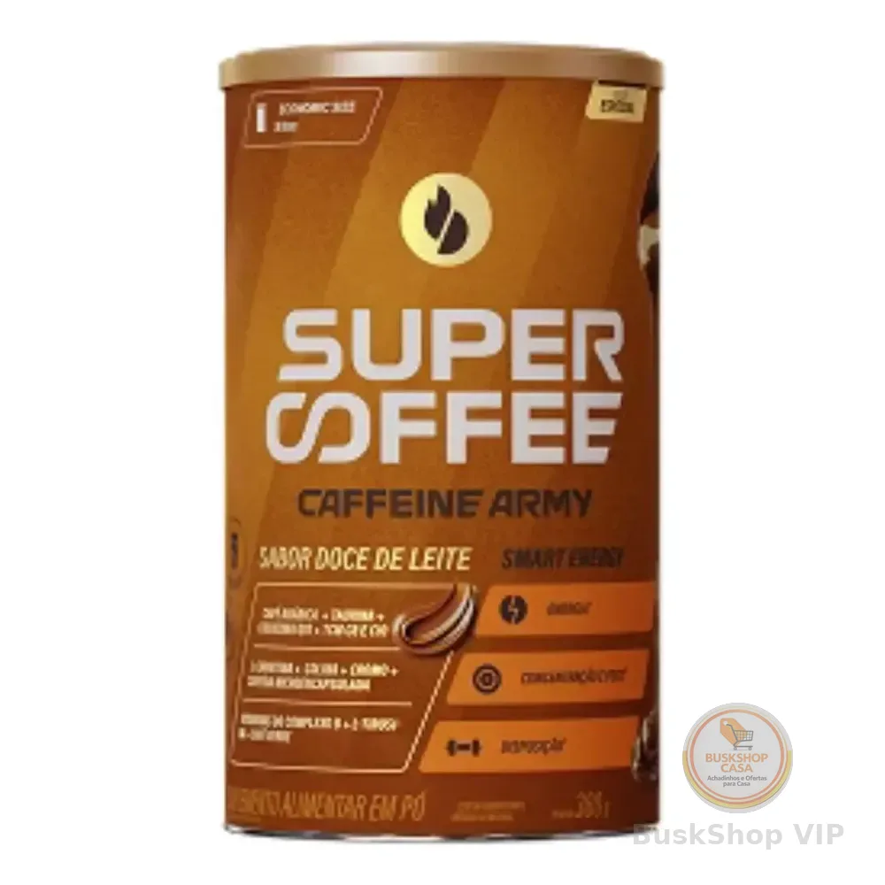 🛍 Supercoffee Doce De Leite - Economic Size (380g) - Caffeine Army