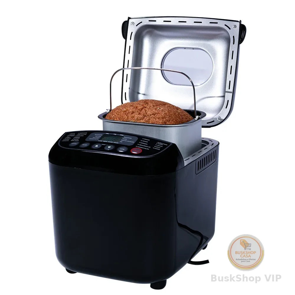 🛍️ Panificadora 19 Programas Gallant 600w 220v Preta (GPA1E19A220PT)