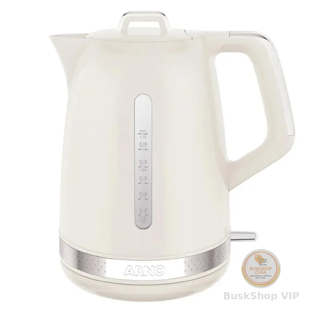 Chaleira Elétrica Soleil 1,7L Base Giratória Desligamento Automatico - Arno