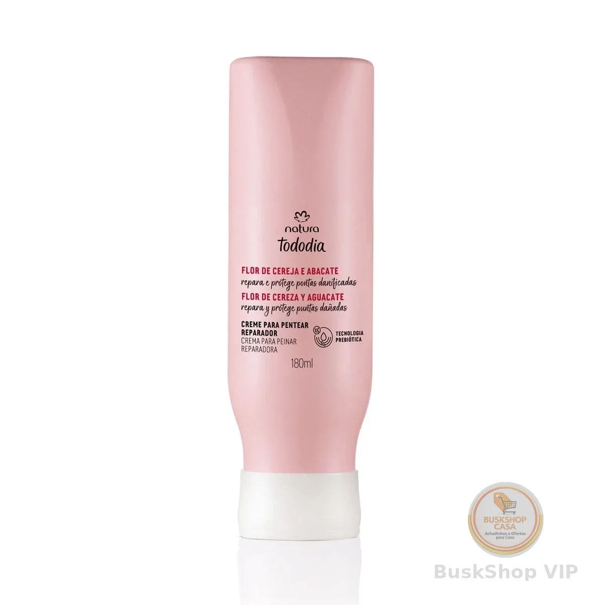 Creme para Pentear Reparador Tododia Flor de Cereja e Abacate 180 ml