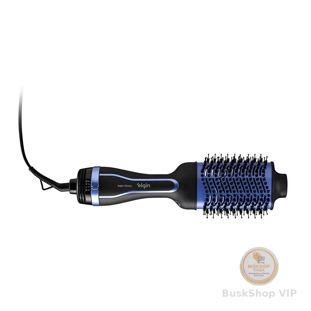 Escova Secadora Agile Glossy Elgin 1300W Bivolt