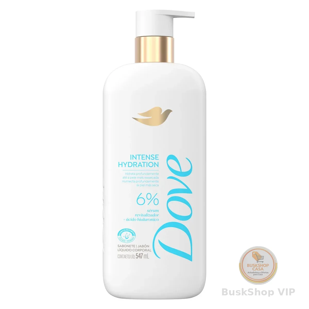 Dove Sabonete Sérum Líquido Intense Hydration 547ml