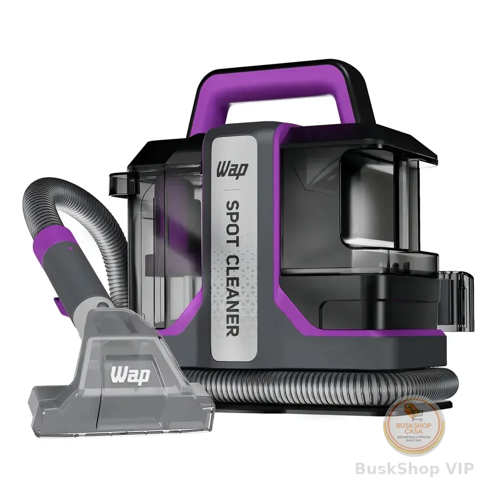 Extratora De Sujeira Portátil Wap Spot Cleaner W3 Borrifa Esfrega E Extrai 1450w De Potência E Bico De Autolimpeza Cinza/roxo 127v