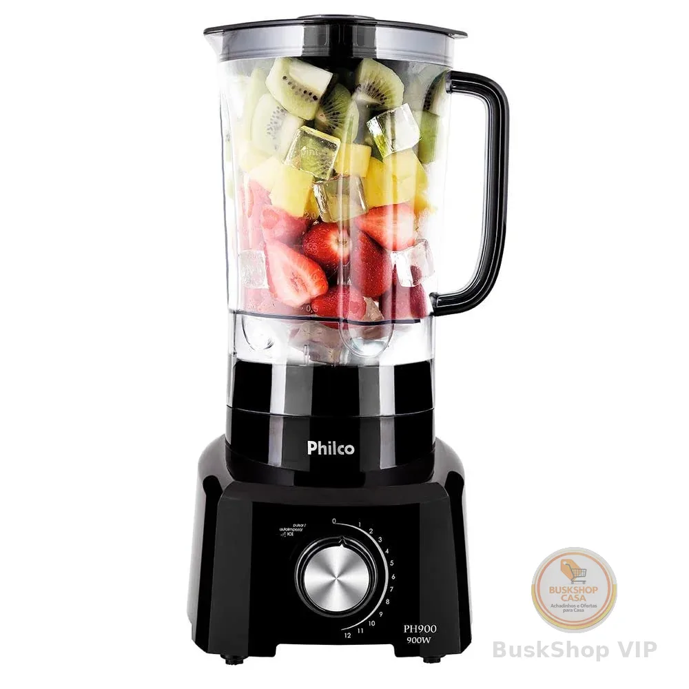 Liquidificador, Ph900, 3L, Preto, 110V, Philco
