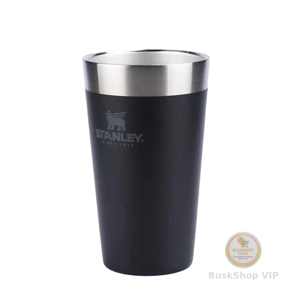 Stanley - Copo de cerveja isolado, copo empilhável Stay Chill de 473 ml, para bebidas quentes ou frias