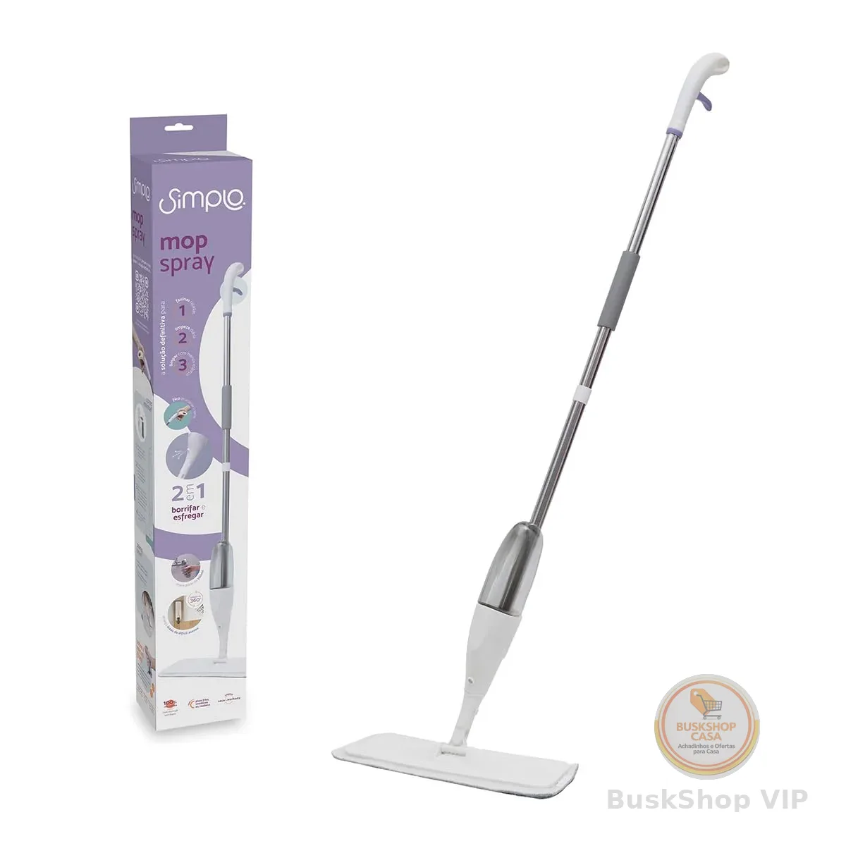 Simplo - Mop Spray com Gatilho e Dispenser