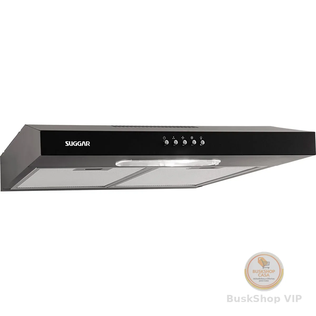 SUGGAR DEPURADOR DE AR SLIM 60CM 3 VEL. PRETO 110V DPS161PT
