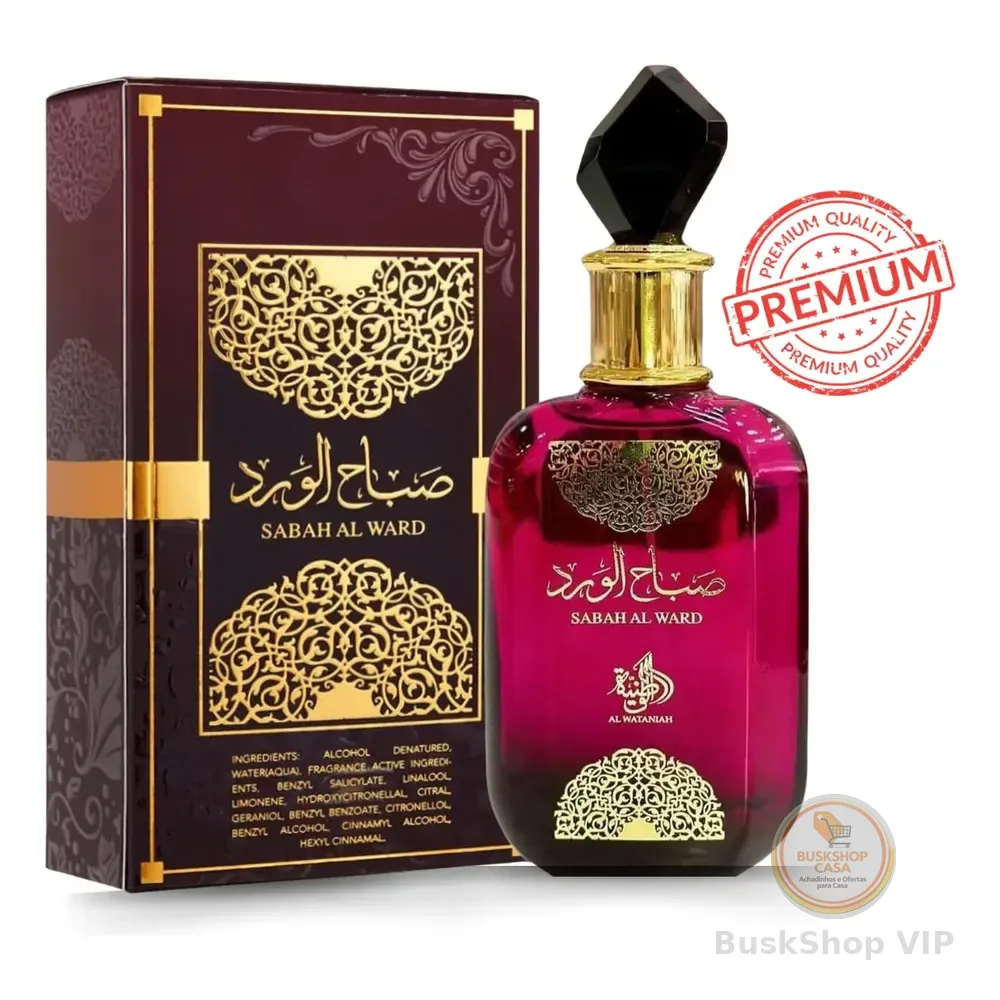 Perfume Sedutor Árabe Sabah 100ml Original Feminino