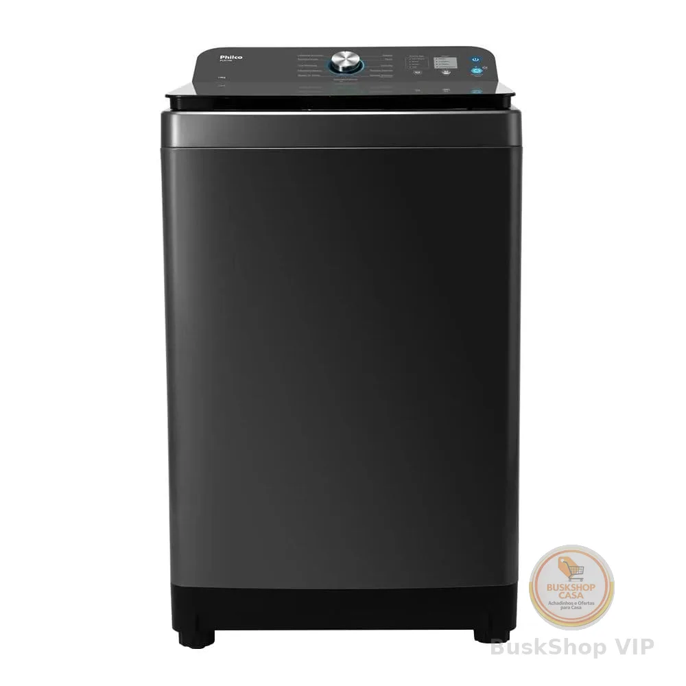 Máquina de Lavar 14 Kg Philco PLR14B 12 Programas de Lavagem 127V
